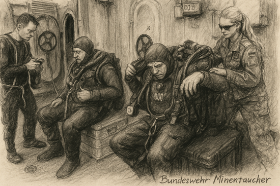 Bundeswehr Minentaucher